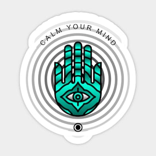 Calm Your Mind Sticker